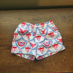 The Beaufort Bonnet Company Kids Swim Trunks - Red, Blue, White